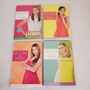 Clique Books Novels Book The Clique Summer Collection Lisi Harrison Lot of 4